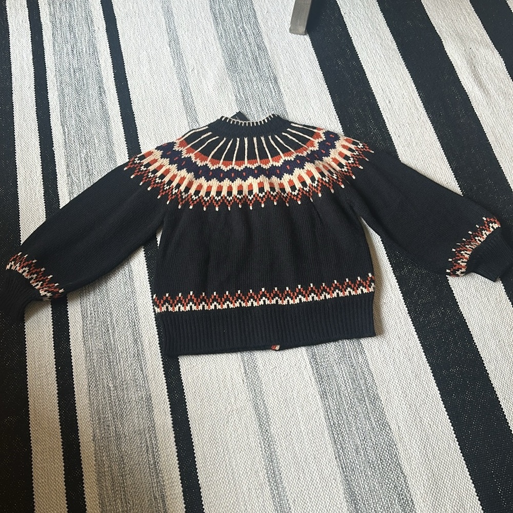 PRICE DROP!🎀DÔEN HUE🎀Cardigan in ABERDEEN FAIR ISLE-Baby Alpaca!NWT! Size L! - Picture 7 of 8